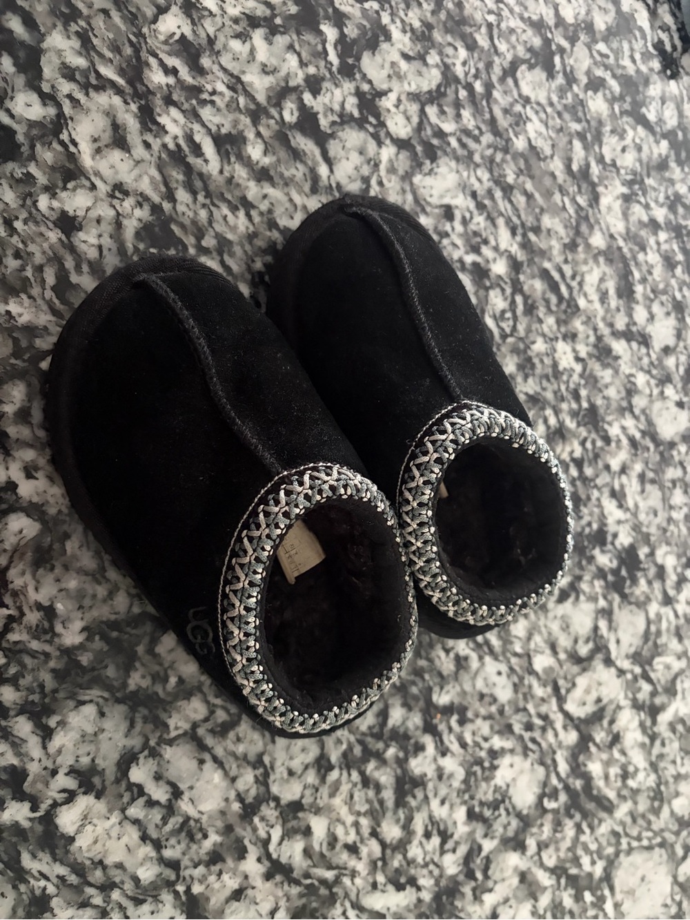 Toddler black Tasman UGGS